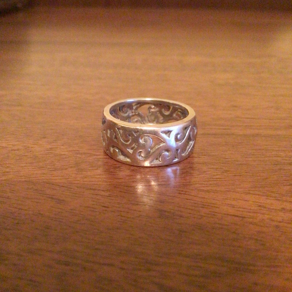 Sterling Silver Swirl Ring